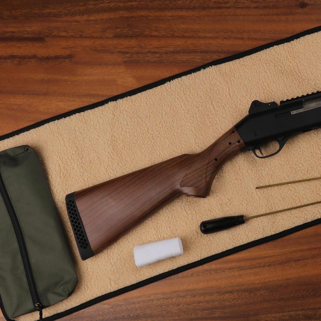 TOURBON Rifle Cleaning Shooting Hunting Gear 134cm Mat, Mat, Pouch, Foldable,