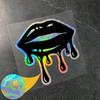 1PC Lips Multiple Colors Motocycle Stickers Waterproof for Helmet Fuel Tank Fairing Car Window Scooter Universal Vinyl Decals