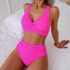 New Sexy Bikinis 2025 Swimsuits Women's Swimwear Push Up Female Beach Swim Wear Bathing Suits High Waist Bikini Set Pool Bather