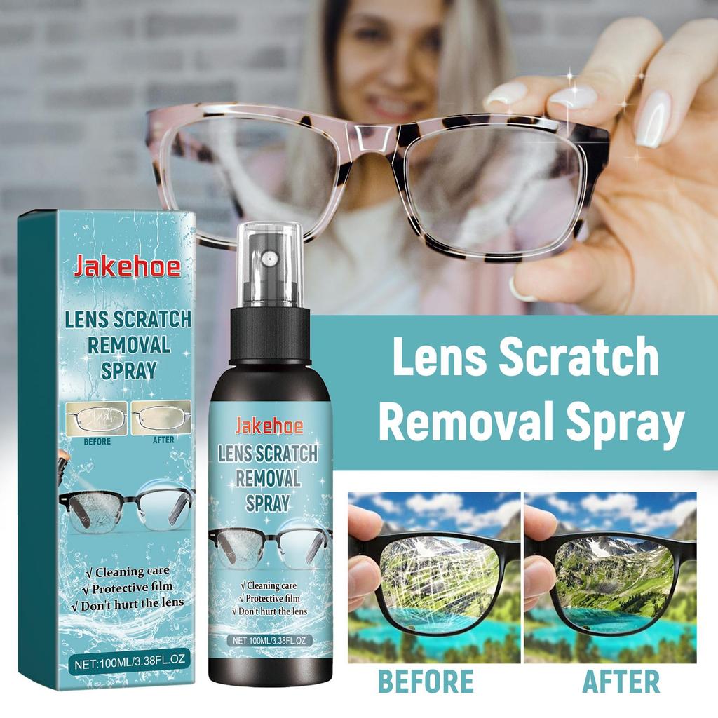 Glasses Lens Cleaner Spray Eyeglass Scratch Removal Anti Fog Repair Liquid Spray Oil Fingerprints Cleaner Dust Lens