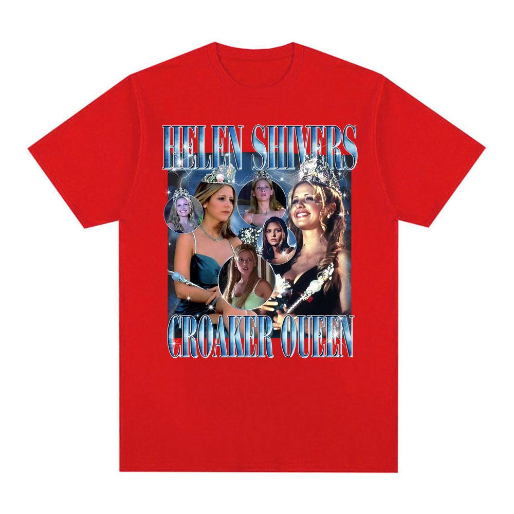 Helen Shivers Croaker Queen 90s Horror Graphic T Shirt I Know What You Did Last Summer T-shirts Fashion Retro Oversized T Shirts S