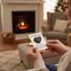 Hockey Inspired Heart Shape Pocket Hug Tokens with Greeting Card For Encouragement And Sports Fan Decors Keepsakes