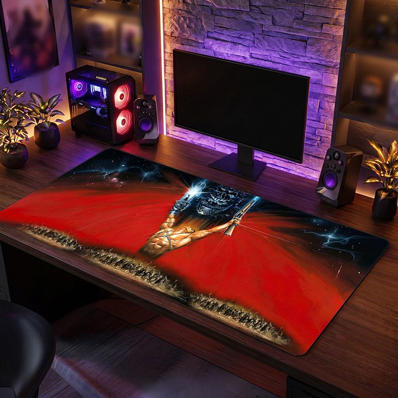 Big Mouse PadEvil Dead Ash Williams Extended Soft Desk Mat Gaming Office Computer Table Decor Mat