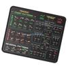 R6FF Stock Market Themed Ergonomic Mouse Pad for Financial Professionals Featuring Rubber Surfaces Comfort and NonSlip Base