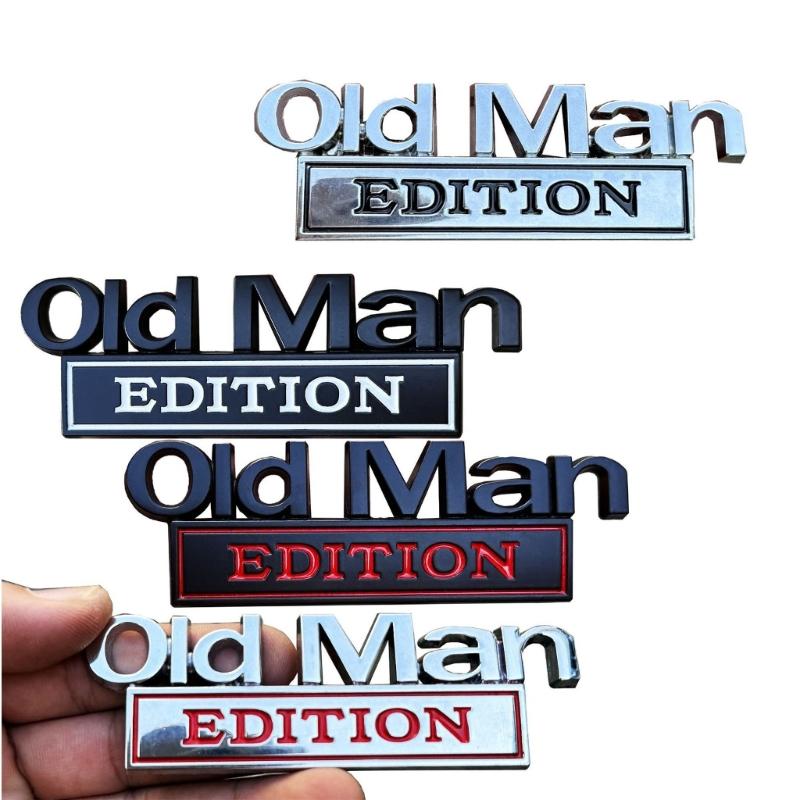 Upgrades 3D Raised Badge Sticker Unique for Vehicles Not Fade Alloy Metal Decoration Suitable for Cars Trucks SUVs