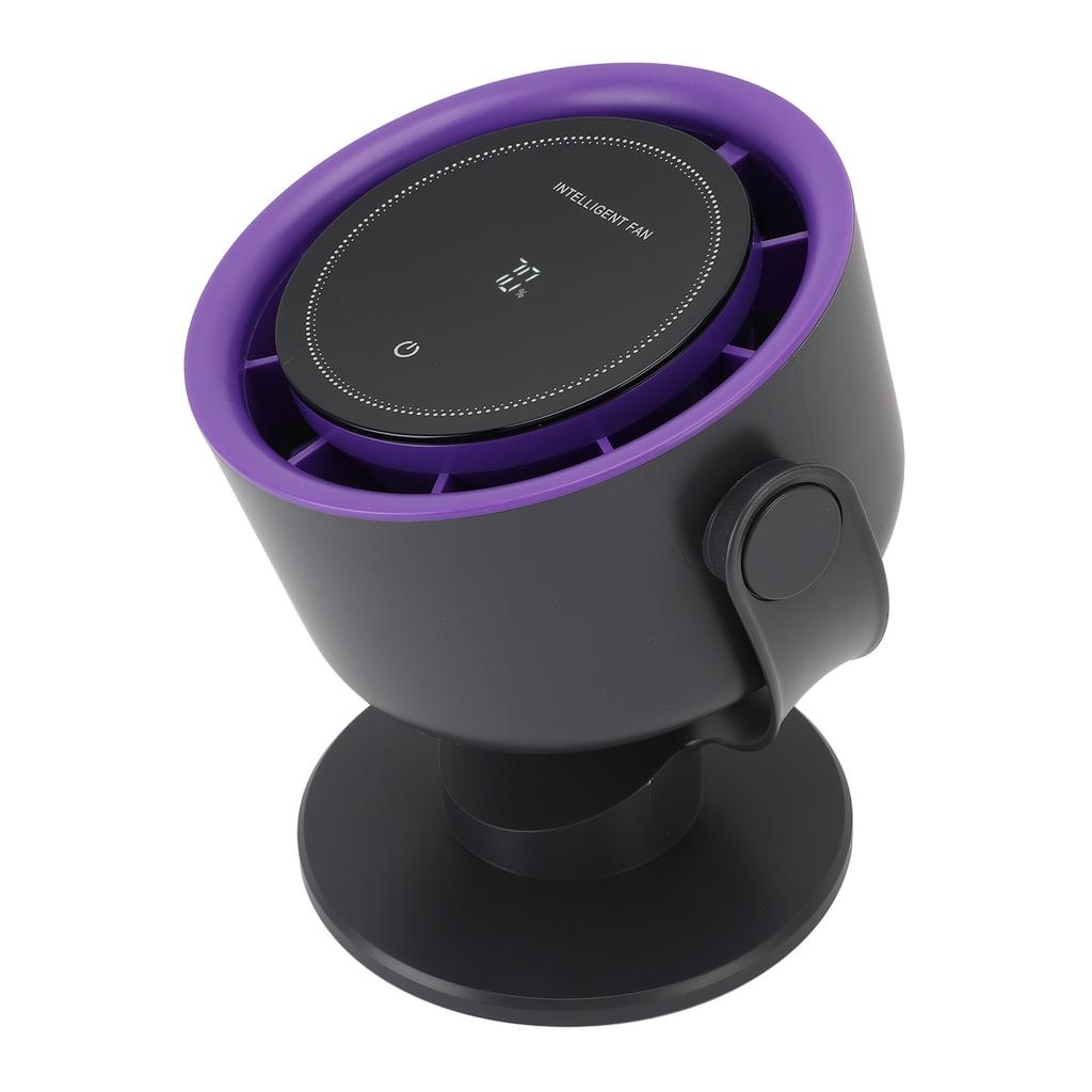 Desk Fan Battery Operated USB Rechargeable Personal Fan Quiet Small Portable Fan 100 Speed Adjustable Digital Display for Office Home Desktop Camping