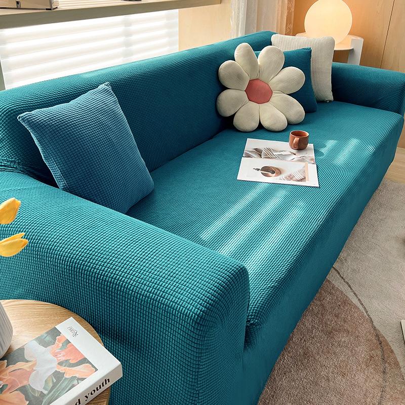 Thick Sofa Cover Elastic Jacquard Sofa Cover for Living Room 1/2/3/4 Seater Sofa Cover L-shaped Corner Sofa Cover