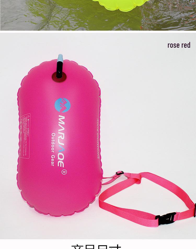 New Anti-Sink Swimming Float: Easy-Inflate Single Airbag with Large Valve for Maximum Buoyancy.