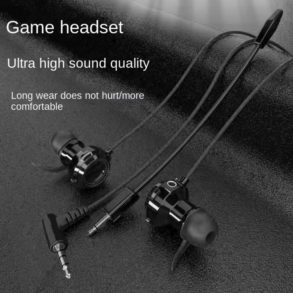 Hearing Aids Wired Headphones Handfree Stereo Bass Sport Earbuds  Computer Notebook