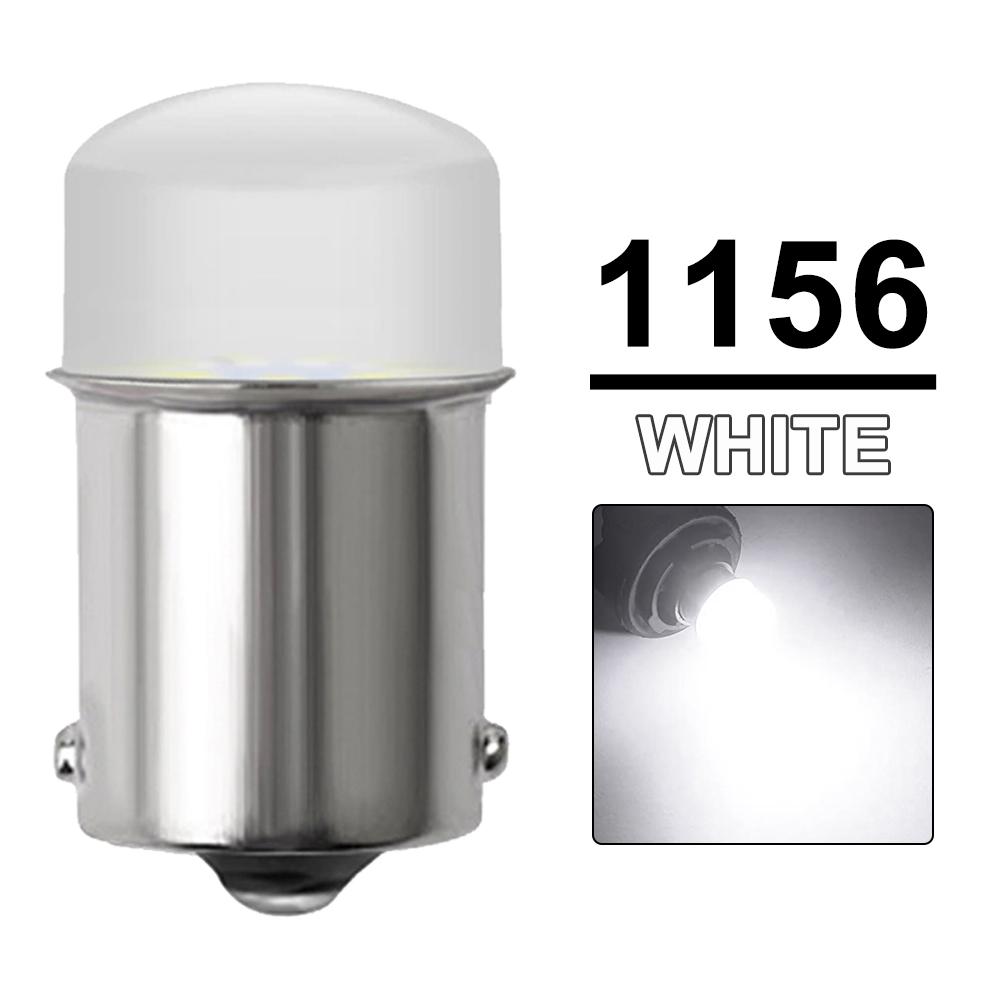 2-20 PCS P21W 1156 BA15S 1157 BAY15D LED Bulbs For Turn Signal Parking Backup Lights 800LM 12V 3014-9SMD 6500K White Red Yellow Bulbs 7