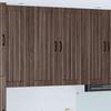 Wall Cabinet LUCCA Brown Oak 80 x 31 x 100 cm Particleboard