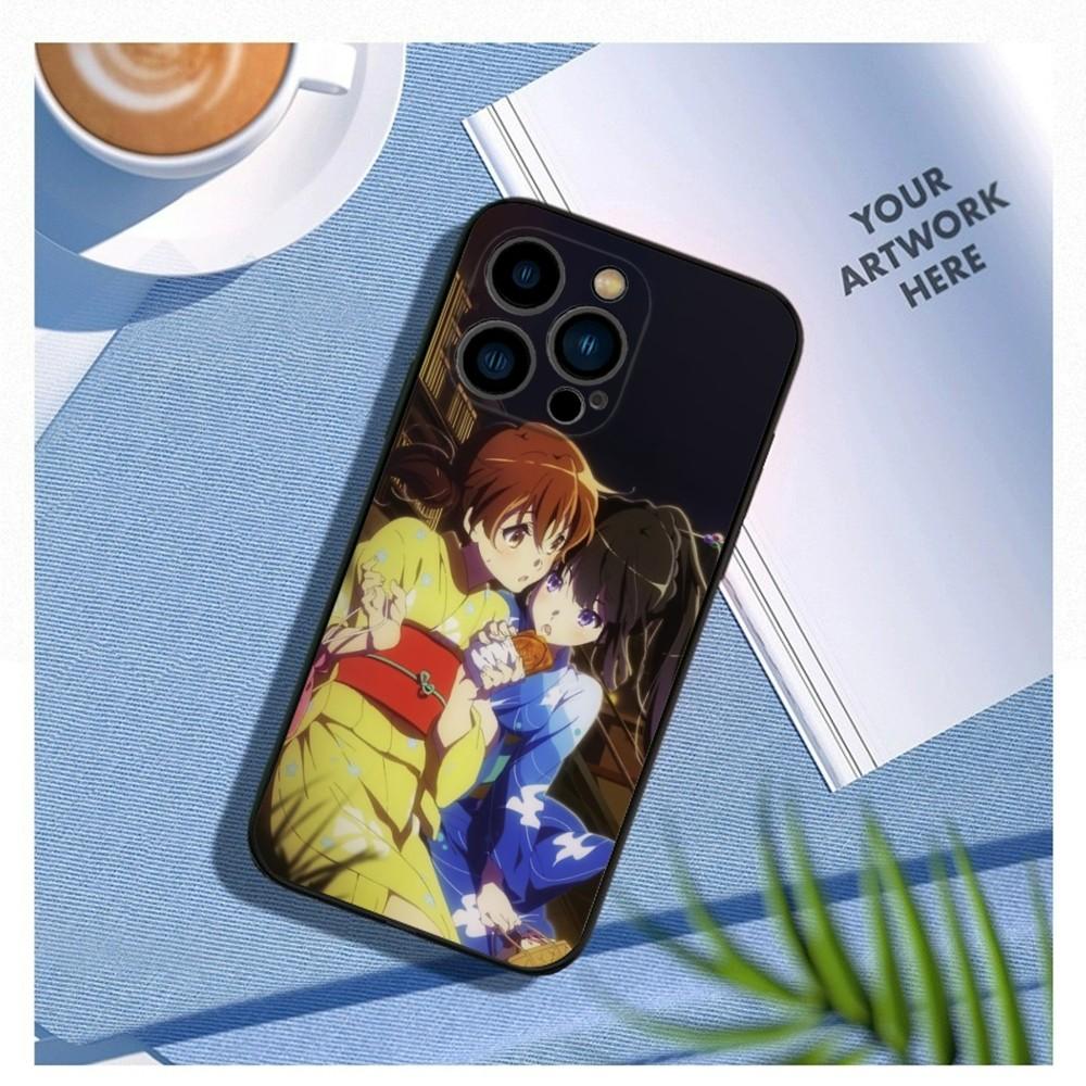 Anime Hibike E-Euphonium Phone Case For iPhone15,14,13,12 Mini 11 Pro XR,X,XS,MAX 7,8 Plus Silicone Cover Soft Black