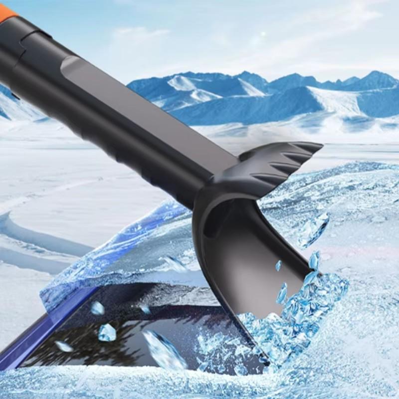 New 35 In 1 Car Ice Removing Brush Shovel Retractable Winter Snow Shovel Ice Removal Scraper Auto Cleaning Tool Accessories
