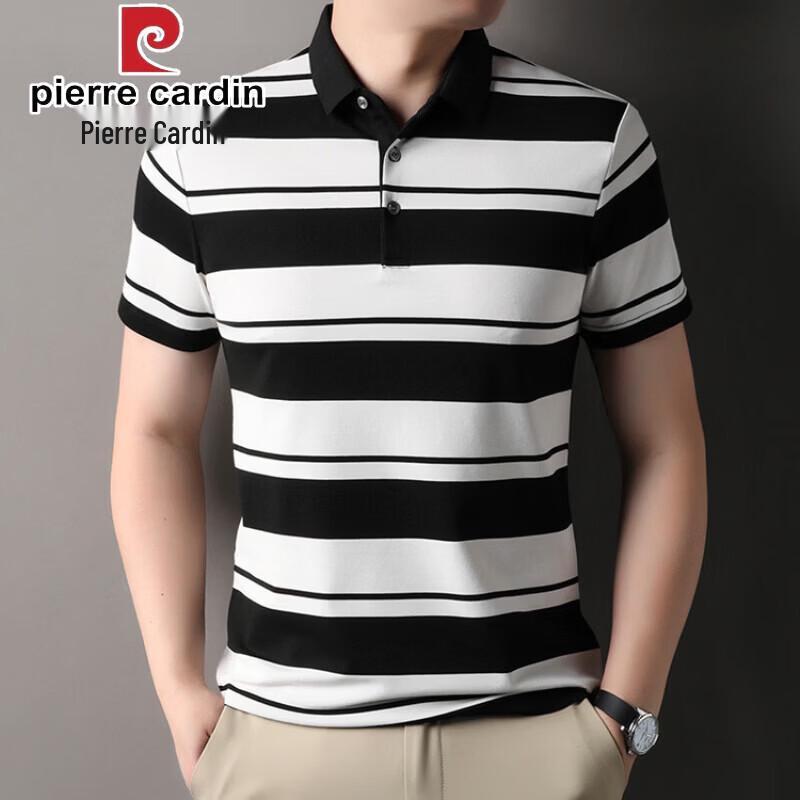 Pierre Cardin Men s Striped Short-Sleeve Polo Shirt 50