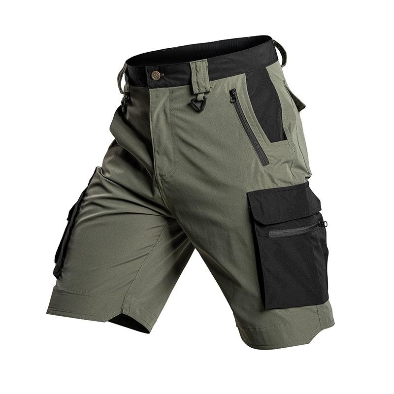 Herren taktische Cargoshorts Schnelltrocknend Leicht Mehrere Taschen Militärstil zum Wandern Angeln Camping Arbeit Sommer Outdoor