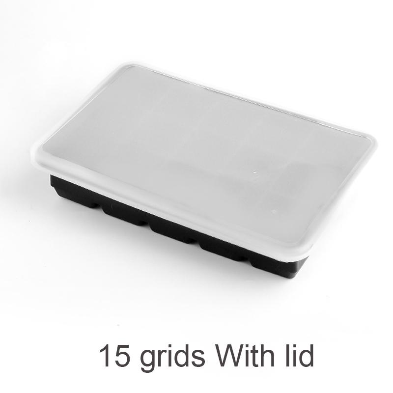 Food Grade Silicone Ice Cube Square Tray Mold DIY Ice Maker Ice Cube Tray Summer Beverage Cooling Kitchen And Bar Tools