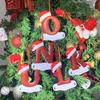 Chic 26 Letter Resin Alphabet Ornaments For Christmas Tree Unique Holiday Decor