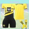 2324 Dortmund Home Kit For Kids And Adults Polyester Fiber Material Soccer Uniform