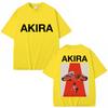 Anime Neo Tokyo Akira Tshirts Movie Science Fiction Harajuku Vintage Shotaro Kaneda T Shirt Unisex Women Oversized Cotton Tshirt