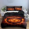 Fiery Manchester United Set Bedding set (1 duvet cover, 2 pillowcases, duvet not included)