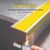 L-Shaped PVC Stair Anti-Slip Strip (5x2.5cm)