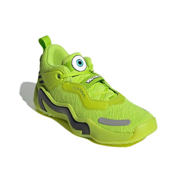 Monsters Inc. X Adidas D.O.N. Issue #3 Mike Wazowski Unisex Sneakers Green Team-Semi-Solid-Green Cloud-White GX8621