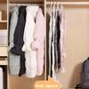 Vacuum Hanging Storage Bags Space Saving Clothes Compression Vacuum Covers Reusable Closet Vacuum Storage Bag Clothes for Down