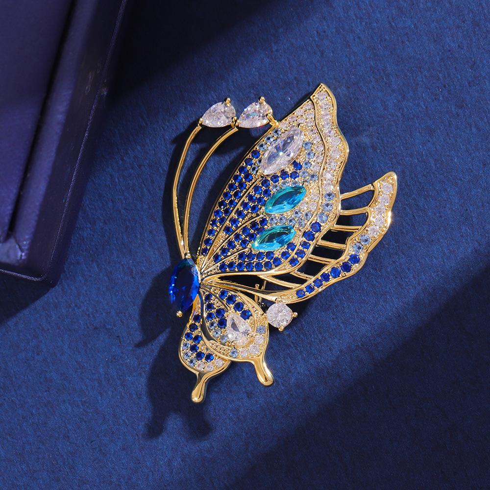 Senior-Broschen, Blumen-Blatt-Brosche, Anstecknadeln für Damen, Anzug-Anhänger, modische Broschen, Schmuck