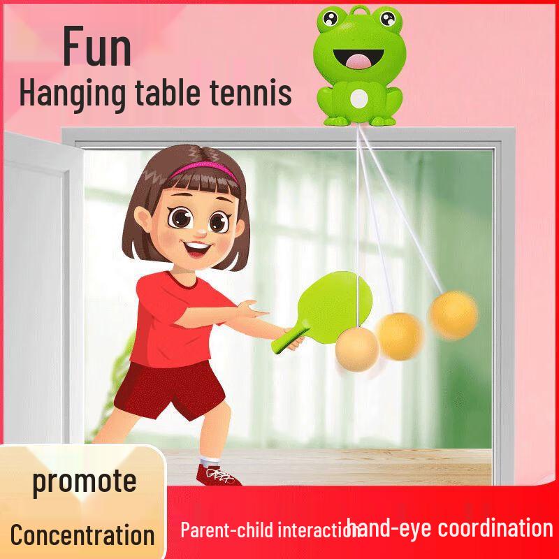 Indoor Suspended Ping Pong Trainer for Kids