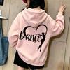 Retro Dance Girl Art Double-sided Printed Children's Hooded Sweatshirt. Boys' and Girls' Comfortable Sports Pullover Hoodie.