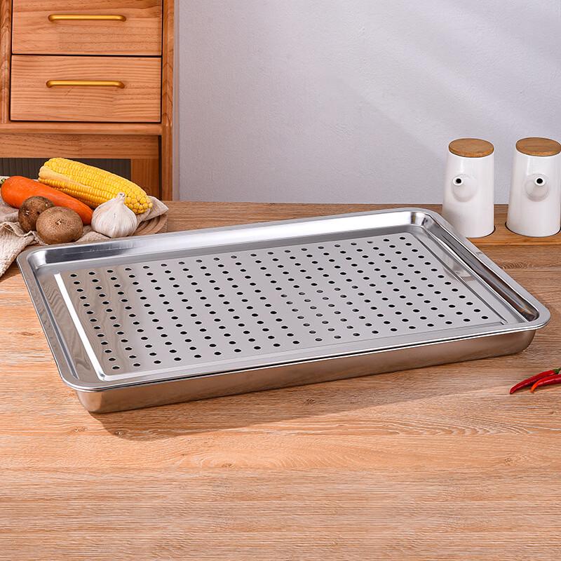 OEINGOEING Stainless Steel Rectangular Serving Tray