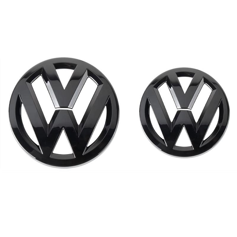 hijk1 Car Logo Front Grille Rear Trunk Decoration Sticker For Peugeot For VW GTI Golf MK6 MK7 Polo Passat B7 CC Tiguan CC/Car keychain
