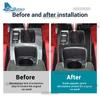 Für Honda Civic Type R 11. FL5 2024 2025 Echter weicher Kohlefaser-Aufkleber LHD RHD Auto-Schaltknauf-Panel Innenverkleidung