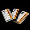 With Adhesive Tape Temporary Parking Card Holder Car Sun Visor Card Clips  for Stowing Tidying