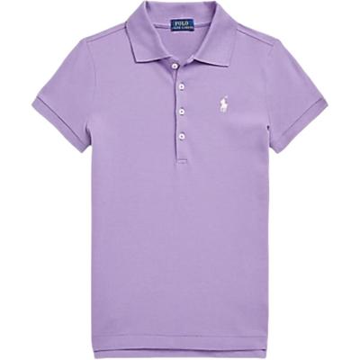 Koszula Polo z haftowanym logo Bawełna Krótki rękaw Wersja klasyczna Dzieci Dziecięce bluzki 313698589-115