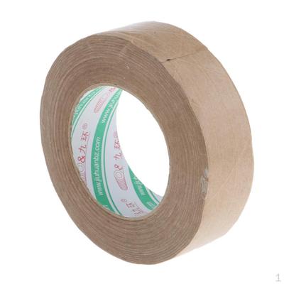 50m Kraftová papierová páska, Je recyklovateľná, biologicky rozložiteľná, repulpovateľná, ne-, hnedá, 36mm
