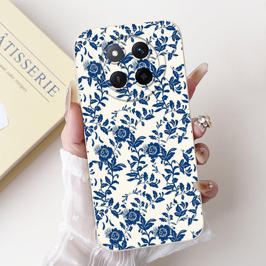 For Honor Magic 7 Lite Case BRP-NX1 Fashion Butterfly Flower Soft Silicone Lens Protective Cover For Honor X9c X 9c Smart Bumper