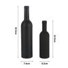 Bottle Shape Corkscrew Set Stainless Steel Simulation Red Wine Tool Kit Portable Multifunctional Red Wine Toolbox