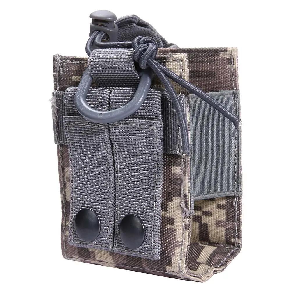 20D Walkie Talkie Bag Case Holder for Kenwood BaoFeng UV-5R  BF-888S 1000D Tactical Molle Radio Walkie Talkie Pouch Waist Bag