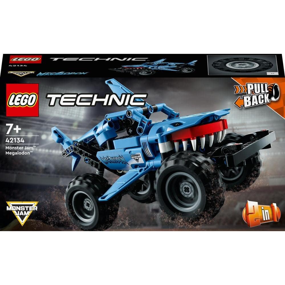 LEGO Technic Monster Jam Megalodon 42134 Building Toy Truck for Kids 7+ STEM Educational Blocks
