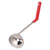 Soup Ladle Stainless Steel Anti Scald Multifunctional Curved Handle Kitchen Ladle for Home Cooking