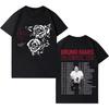 Bruno Mars 2026 Tour The RoUnisextic Album Graphics 100cotton Unisex Shirt New Y2K ONeck Short Sleeve Unisexs Womens Summer Tshirt