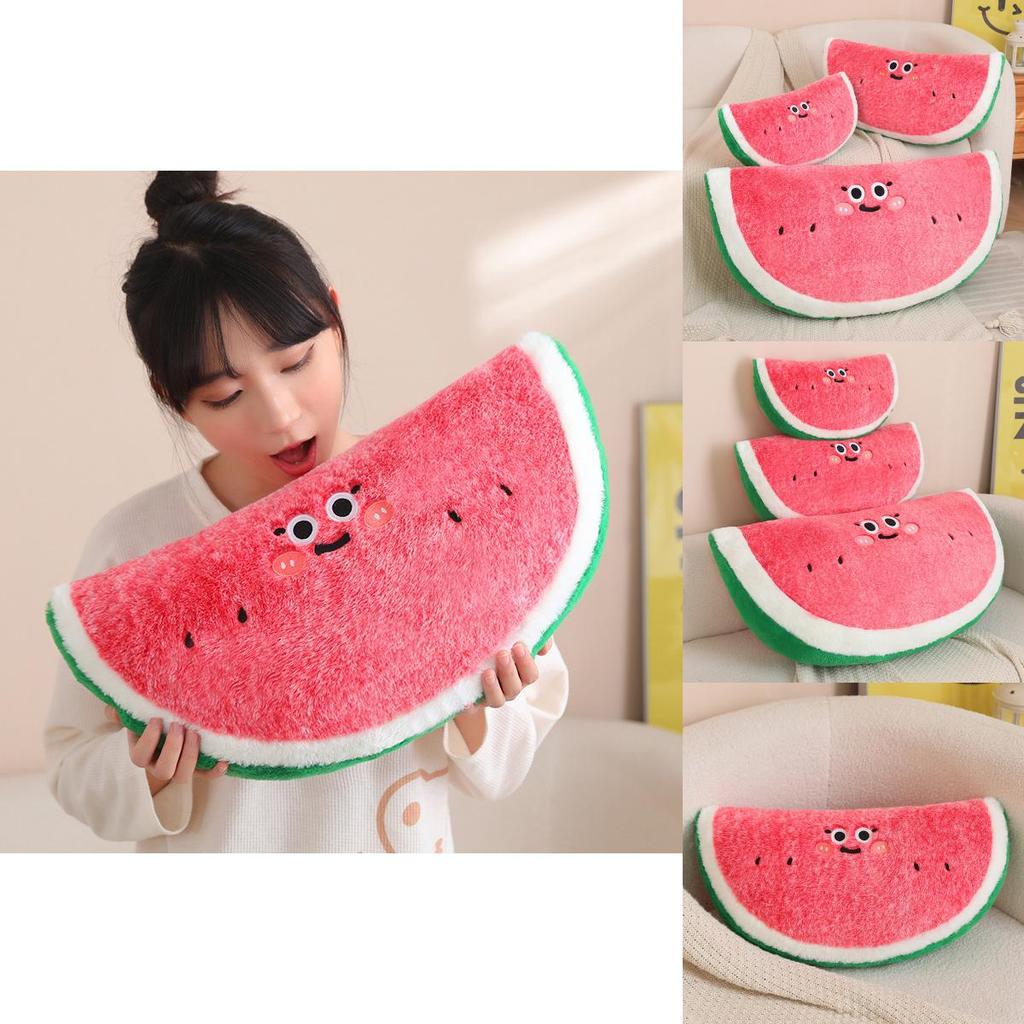 Watermelon Plush Pillow For Girls Sofa Decor And Sleep Support