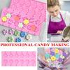 12 Hole Silicone Lollipop Molds Chocolate Candy Pop Fondant Mould Sugar Lolly Chocolate Cookie Candy Maker Party For Children