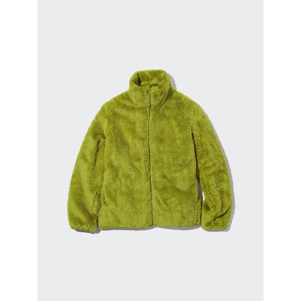 Uniqlo Japan Fur Leaf Fleece Full Zip Jacket