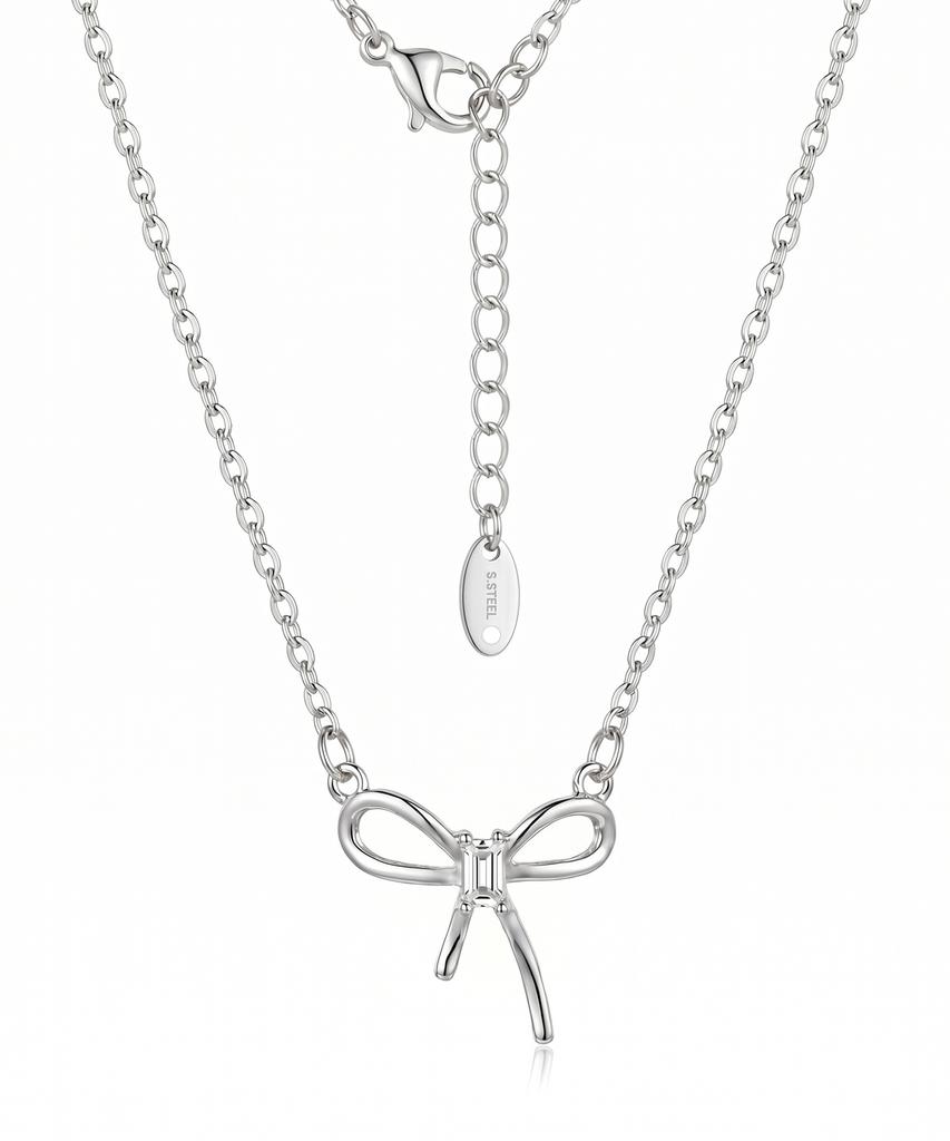 Julius1 Cutie Ribbon Point Necklace Jsb-510