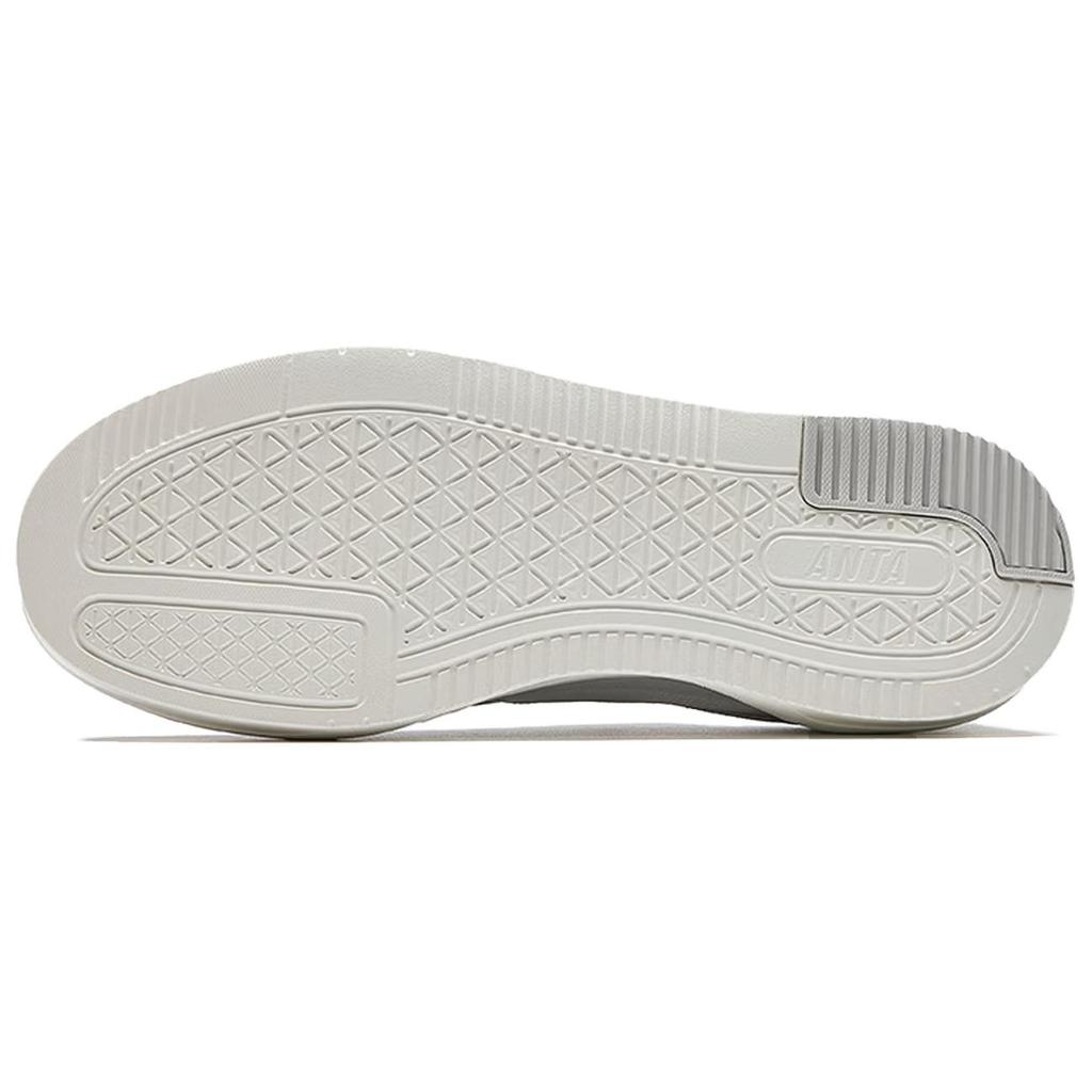 Anta Caramel Sports Retro Fashion Breathable Durable Low-Top Skate Shoes Men Sneaker Cloud-Gray 112628024-2