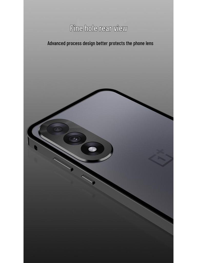 Grenzübergreifend kompatible OnePlus Nord CE 5 Pop-Up Handyhülle und Nord 5 Racing Edition Metall-Schutzrückwand