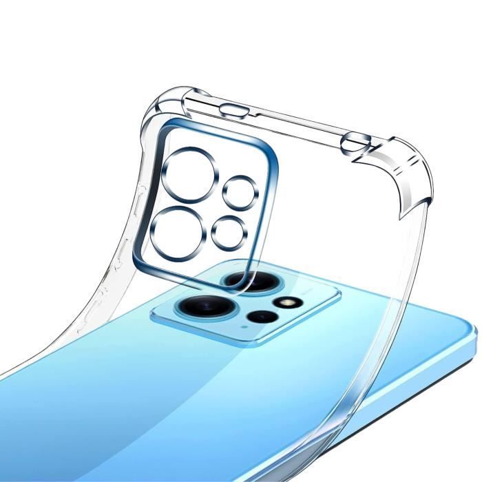 Coque - Phonillico® - Xiaomi Redmi Note 12 4G - Antichoc - Souple - Transparent