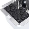 Garden Fountain Silver 48 X 34 X 123 Cm Stainless Steel